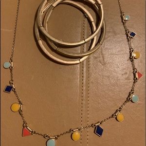 Necklace and bracelets set